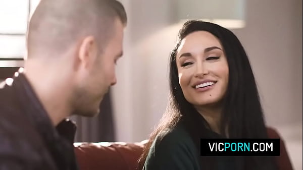 Hot brunette milf Gabi Paltrova fucks with her ex-husband’s best friend